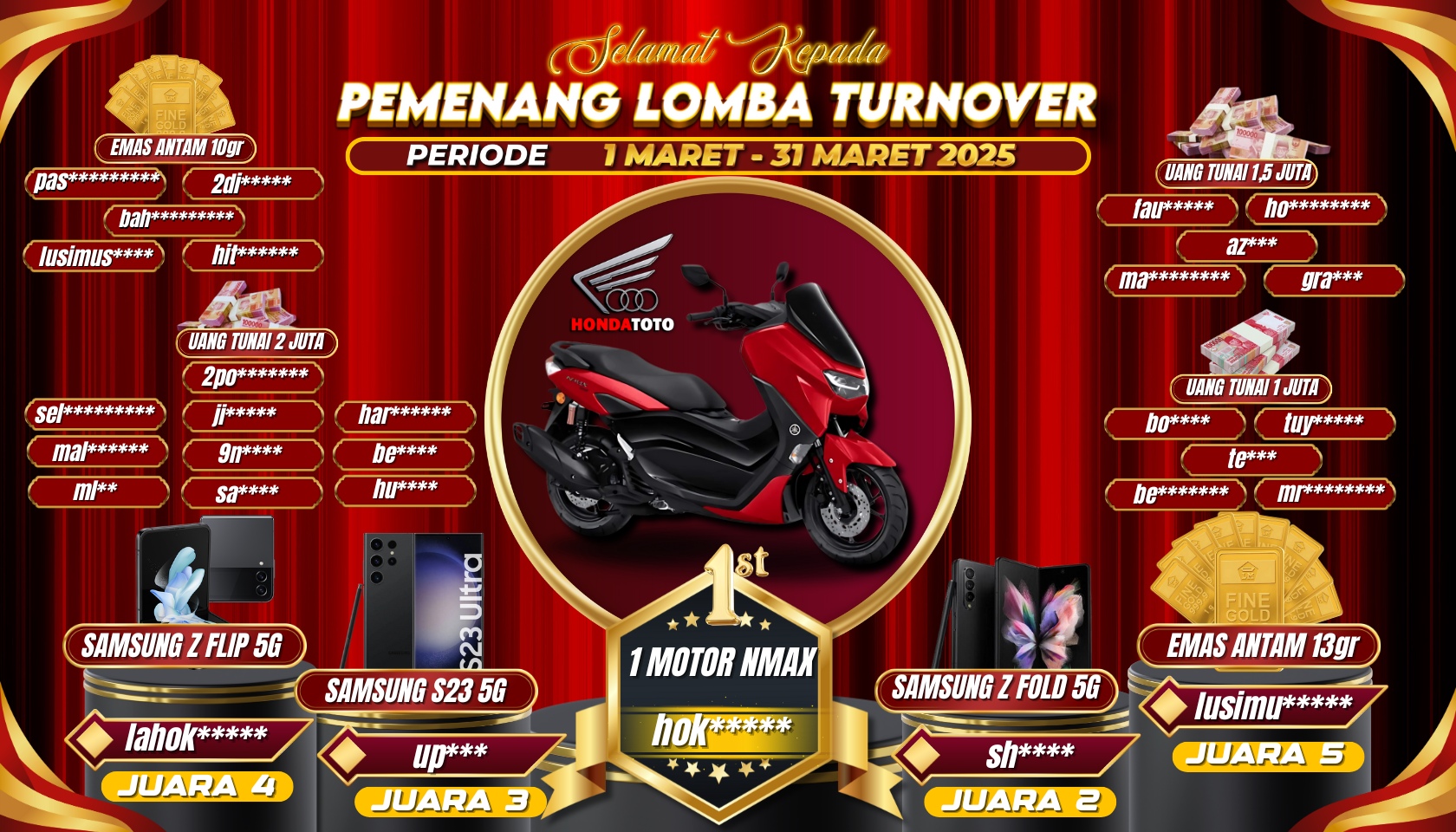 Bukti Penyerahan Hadiah 9