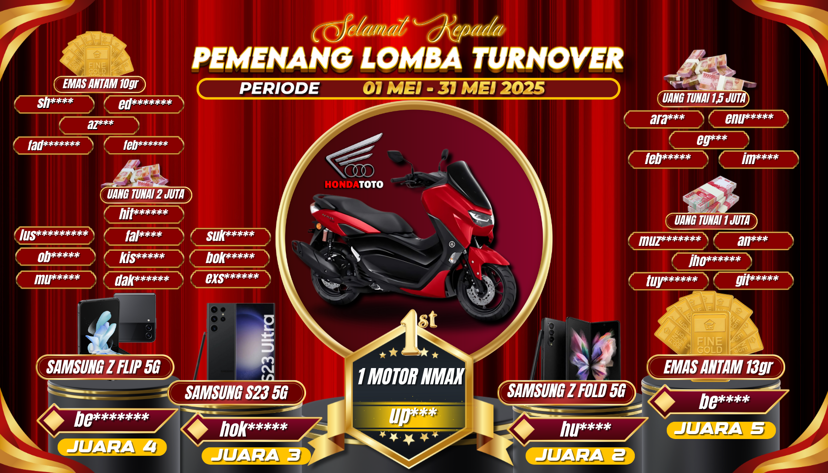 Bukti Penyerahan Hadiah 7